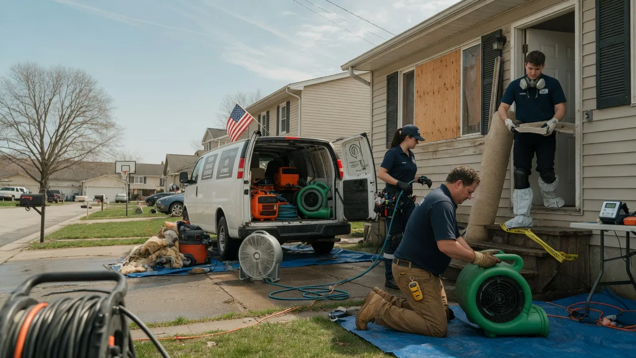 Water Damage Restoration in Crowder, MS near me